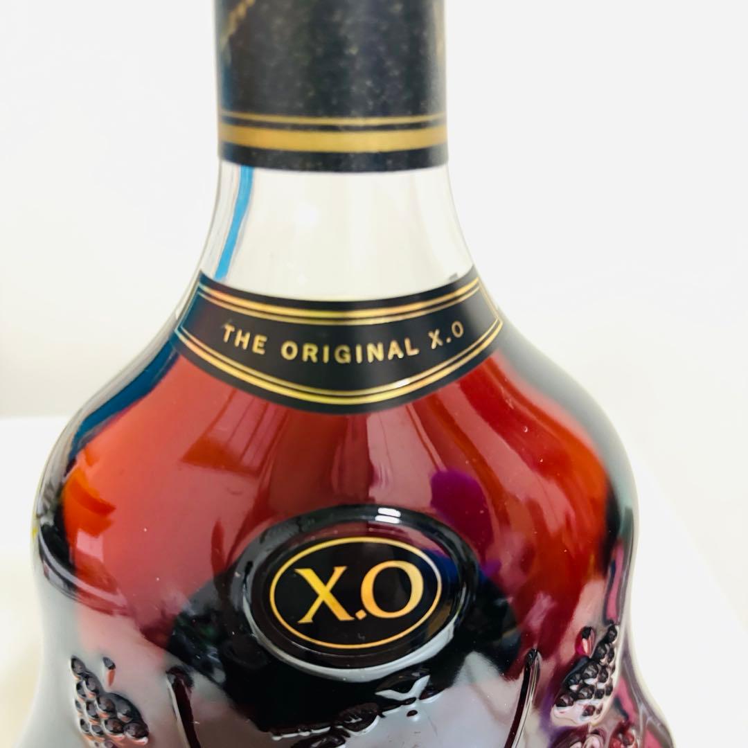 【新品・未開封】HennessyXOクリアボトルコニャック黒700ml箱有り