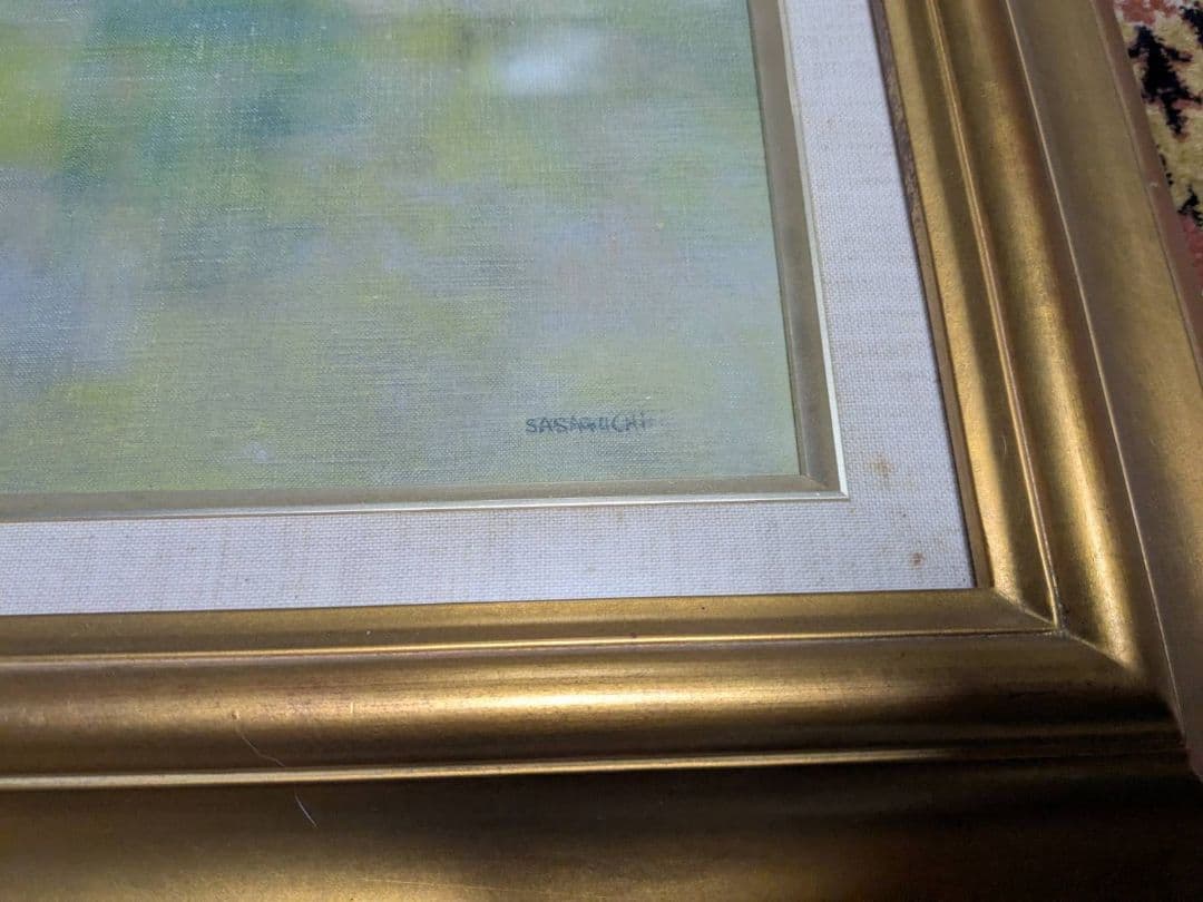 風景画・笹口淳（すなお）作「奈良薬師寺」