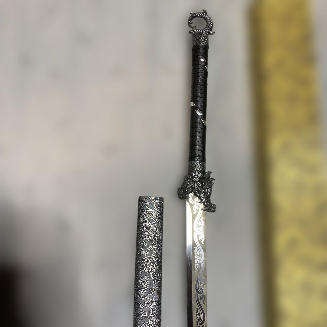 模造刀 中華宝刀剣 龍泉宝剣 唐横刀一体型刀剣