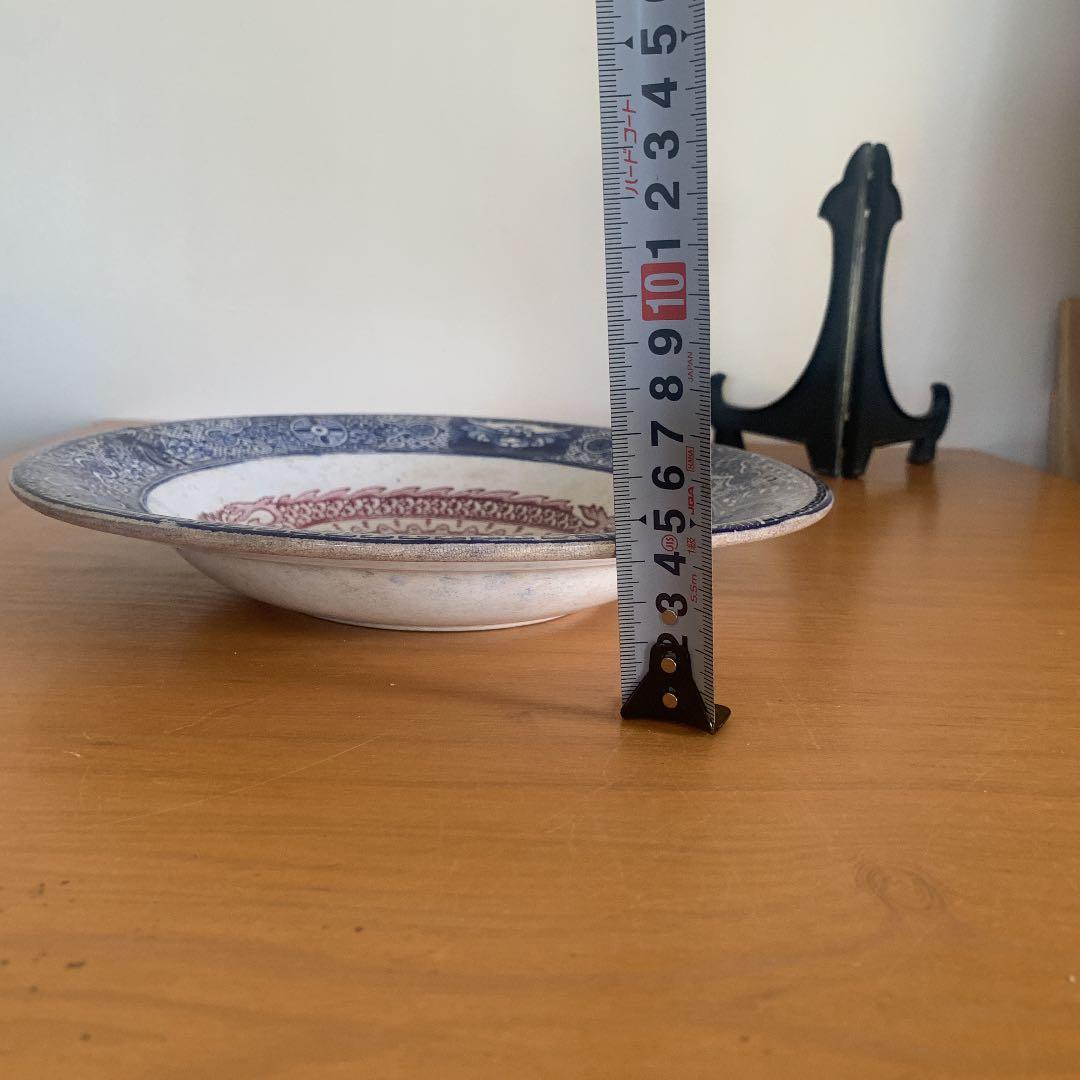 オランダ焼き　骨董皿　インドネシア