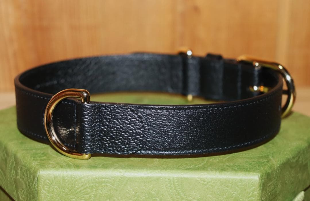 新品 GUCCI インターロッキングG 首輪 ペットコレクション Ⓗ