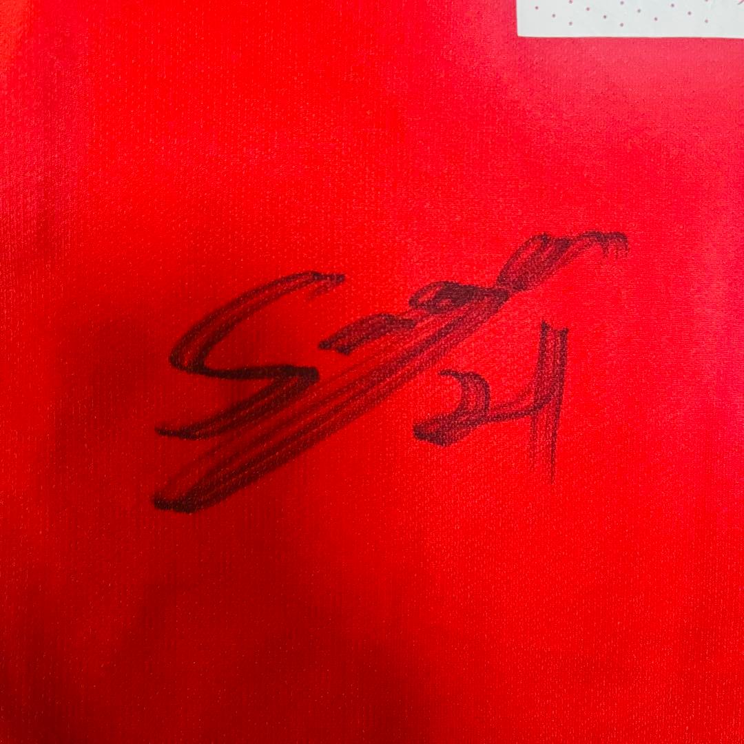 【サイン入】鹿島アントラーズ 西大伍選手 ユニフォーム XL 2016 曽ヶ端準