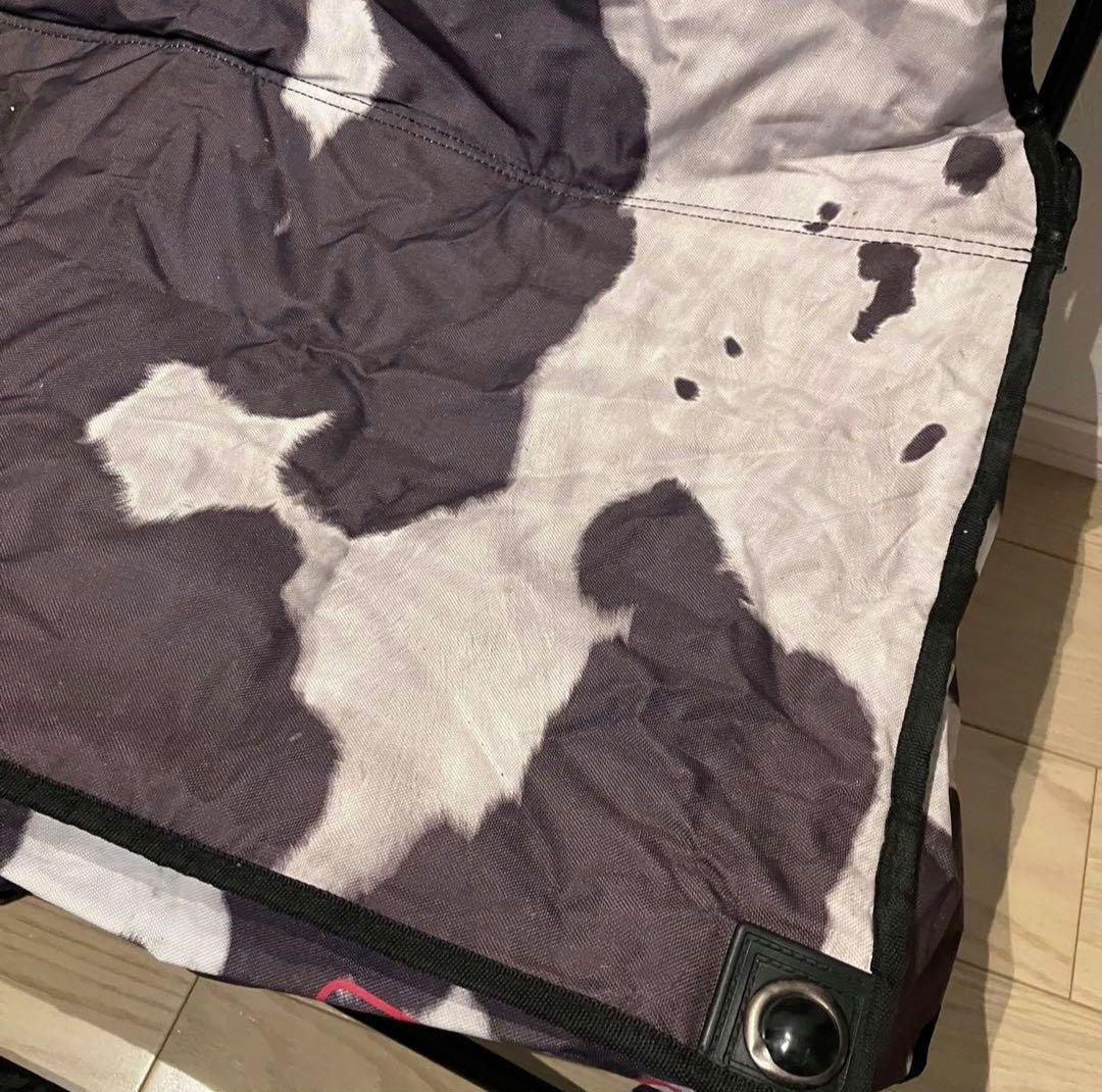 入手困難　Coleman×BEAMS ハラコ柄 折畳みベンチチェア 2人用