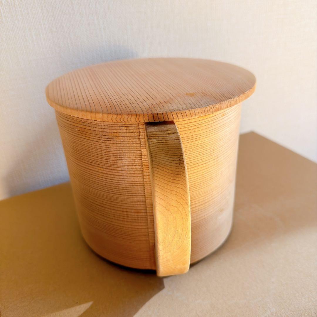 水次　茶道具　曲げわっぱ