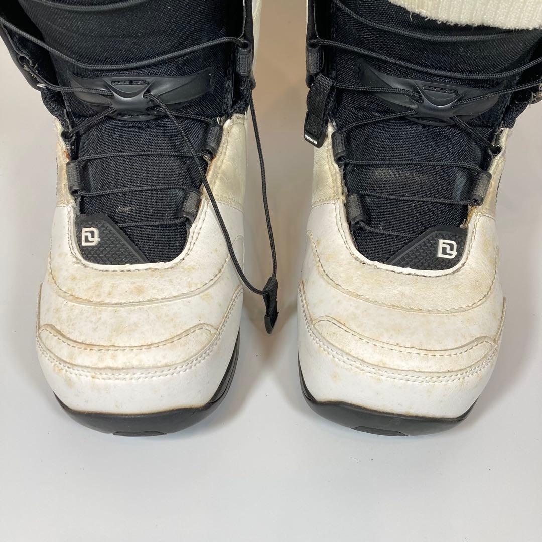 DEELUXE ディーラックス スノボブーツ 25.5cm ホワイト ブラック