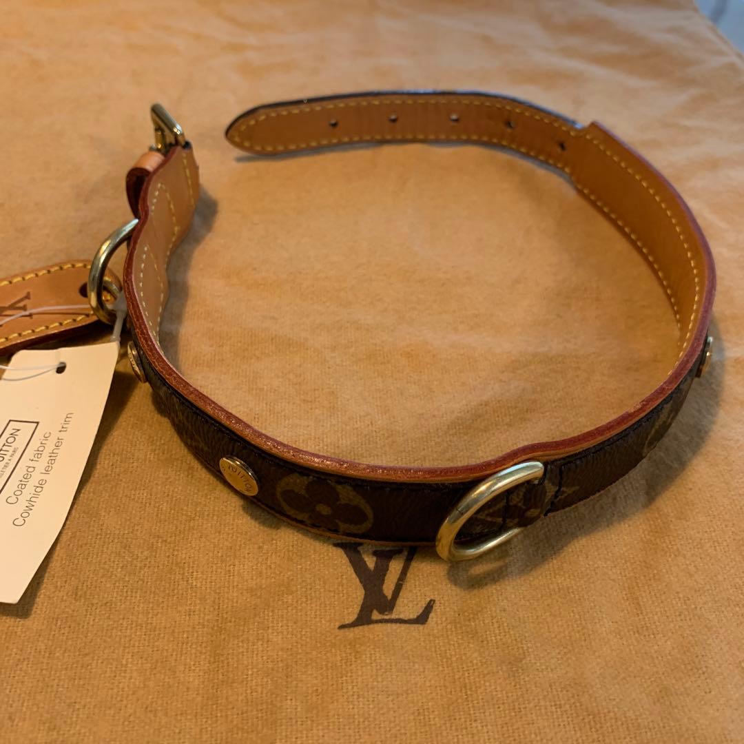 ルイヴィトン　ペット用リード／中型犬首輪セット
