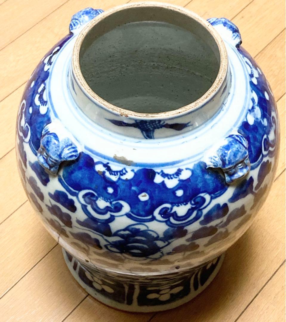 アンティーク 骨董 清朝の壺 花瓶