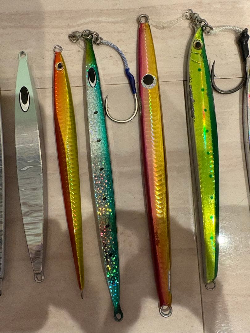 メタルジグ 14個セット CB 、マサムネ、メロン工房、テツジグ等