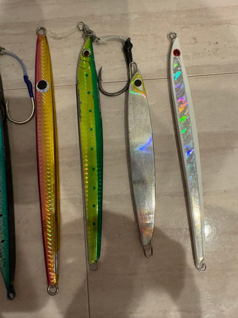 メタルジグ 14個セット CB 、マサムネ、メロン工房、テツジグ等