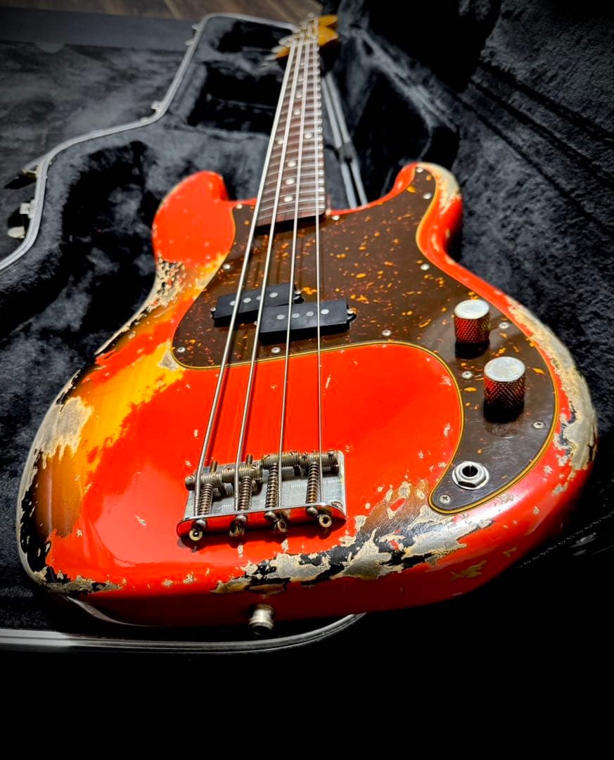 Fender PB62 マルチレイヤー　オールラッカー　ハードケース付