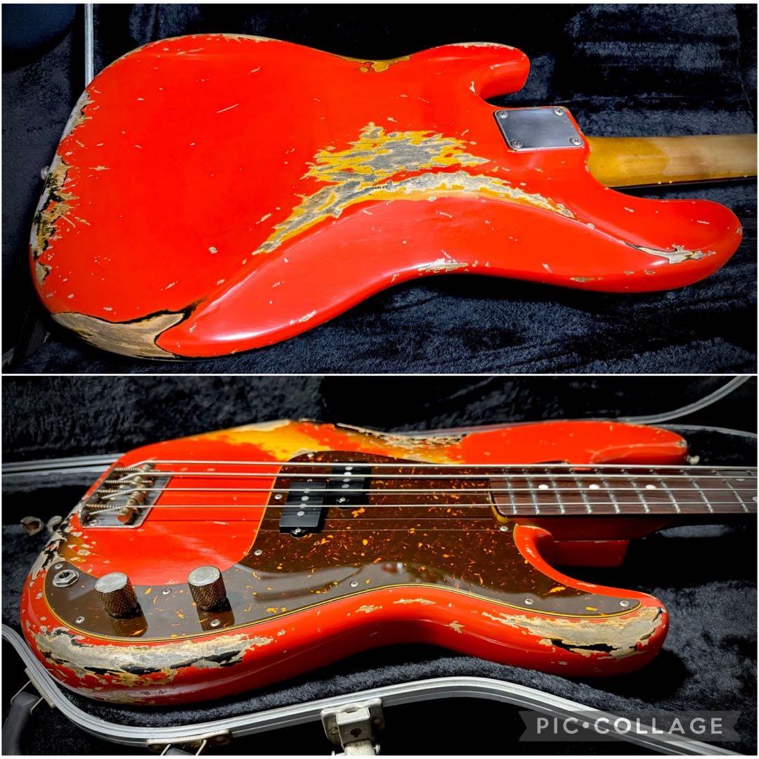 Fender PB62 マルチレイヤー　オールラッカー　ハードケース付