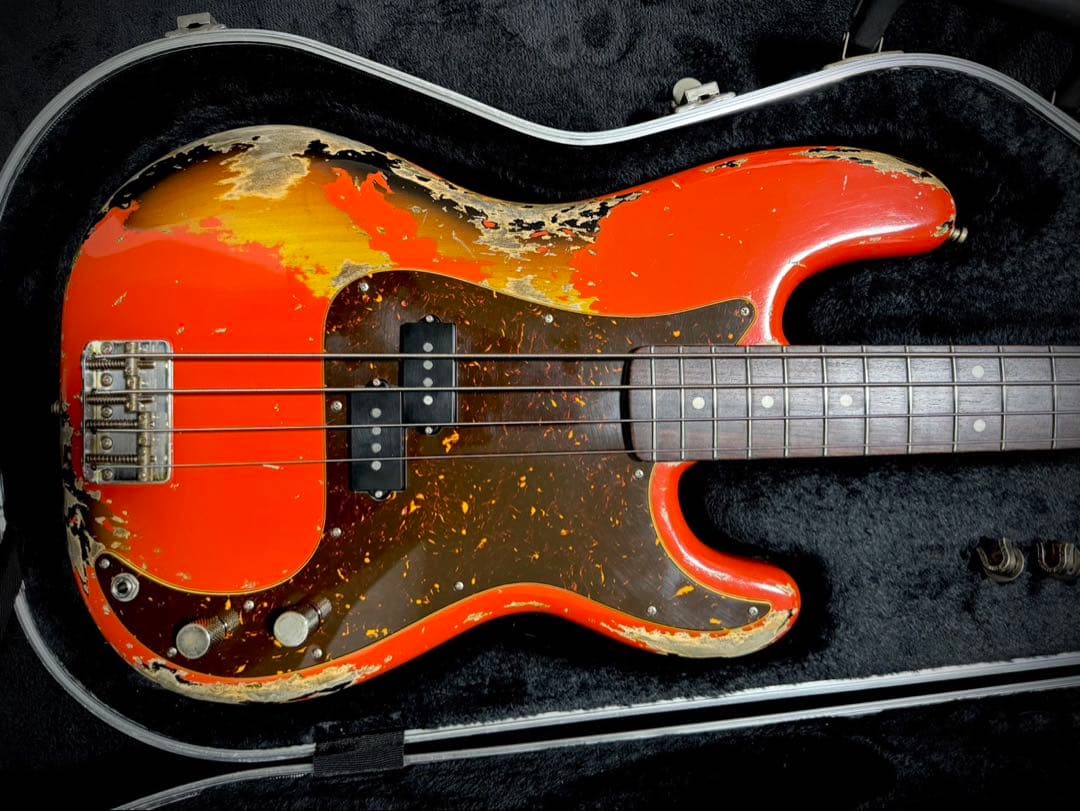 Fender PB62 マルチレイヤー　オールラッカー　ハードケース付