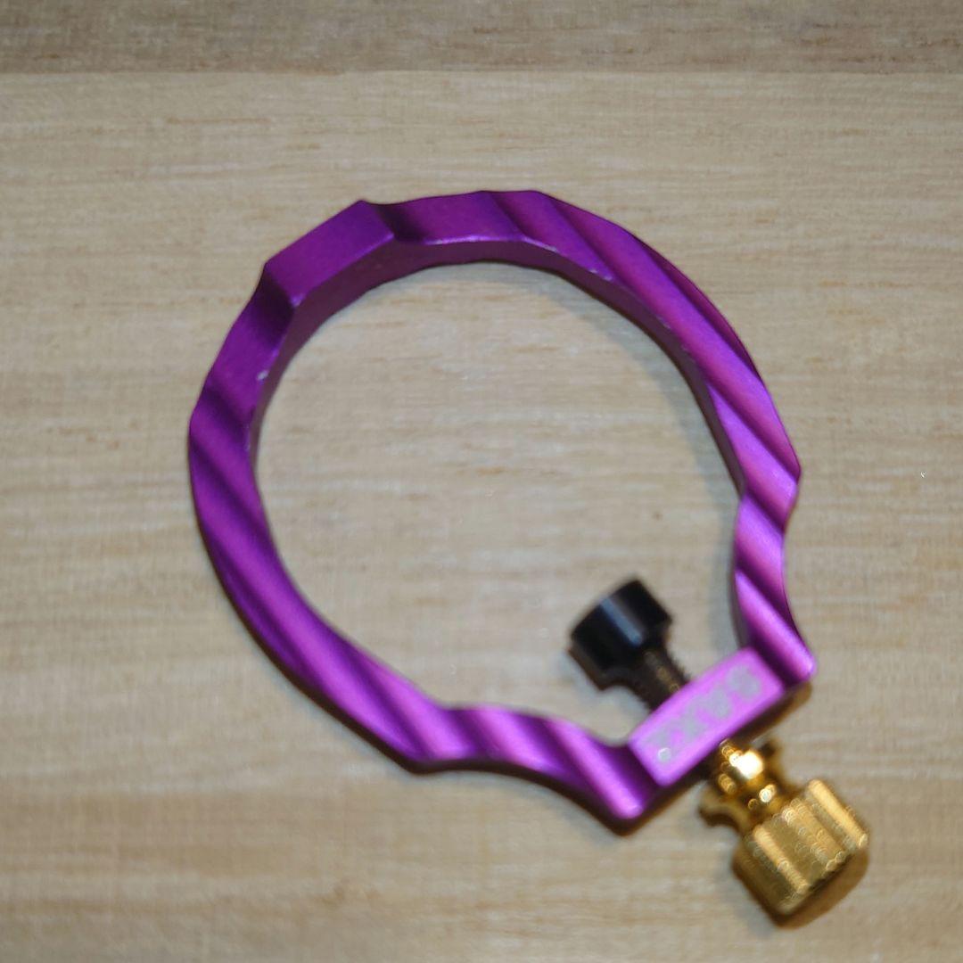 SAXZ リガチャー「HEAVEN'S TREE」スモール ミッドナイトパープル