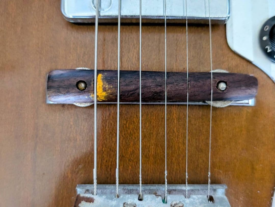 teisco MJ-2L ローズウッド削り出しブリッジ