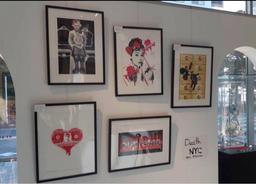 今月半額！世界限定100点　正規品DEATH NYC ポップアート エルメス