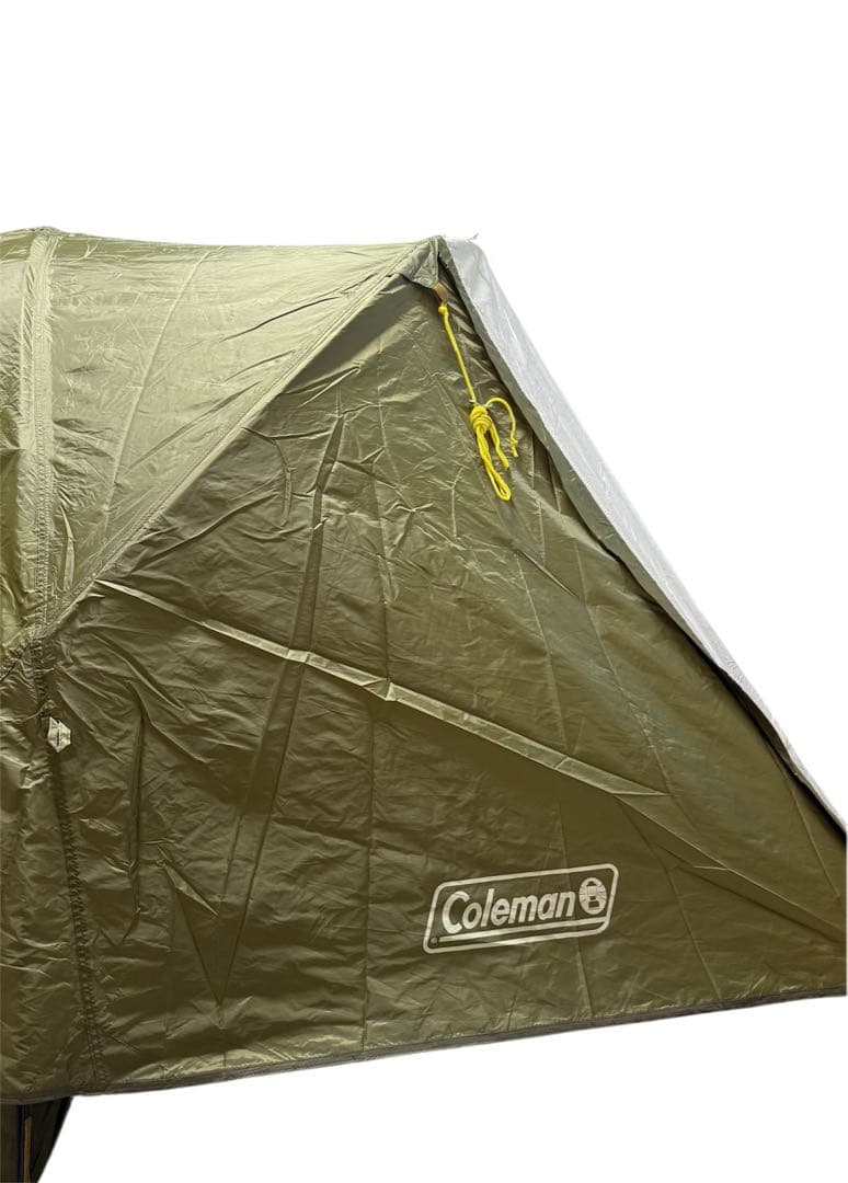 コールマン ツーリングドーム STテント+純正未使用スチールキャノピーポール付き