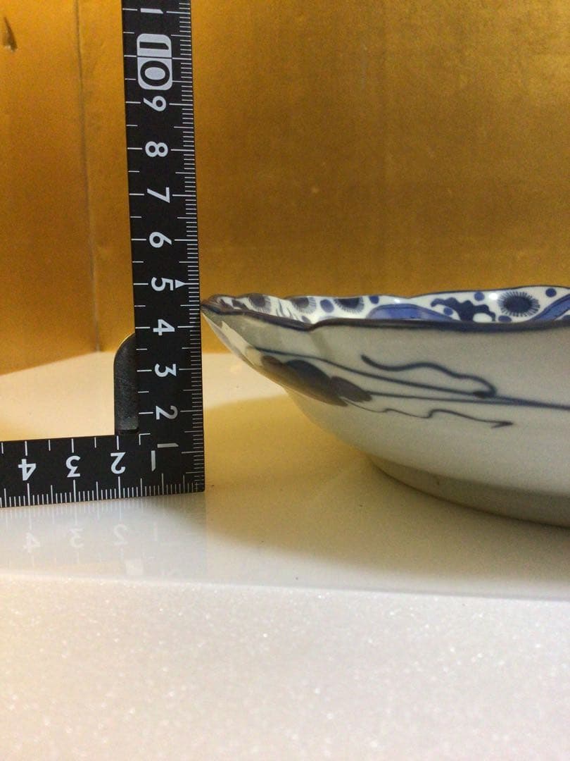 古伊万里 直径約23センチ 皿