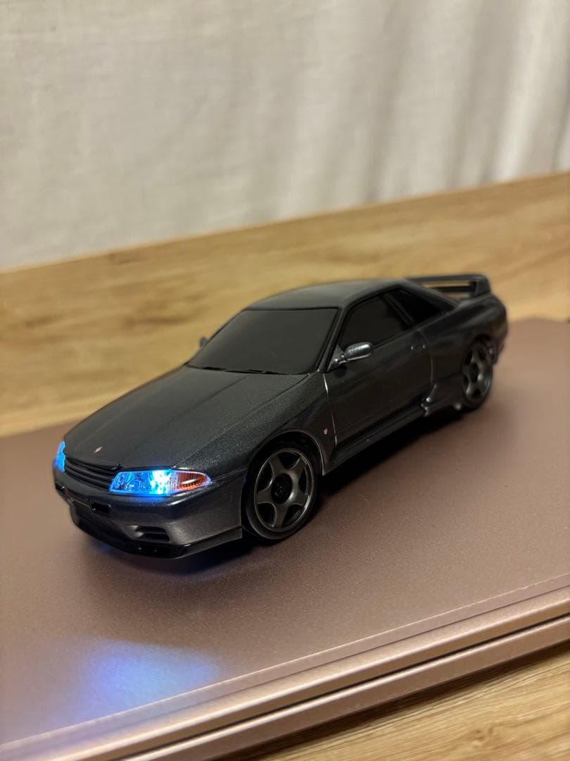 京商 ミニッツ AWD R32GT-R 箱無し ジャイロ LED