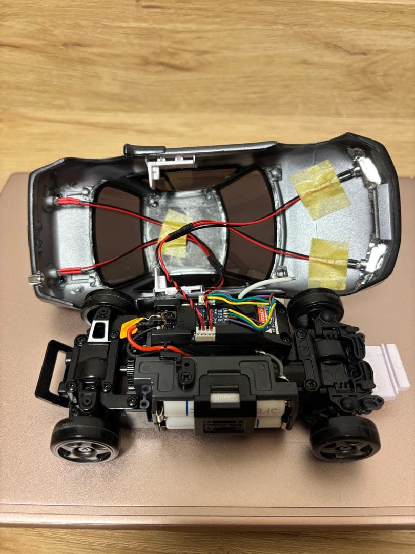 京商 ミニッツ AWD R32GT-R 箱無し ジャイロ LED