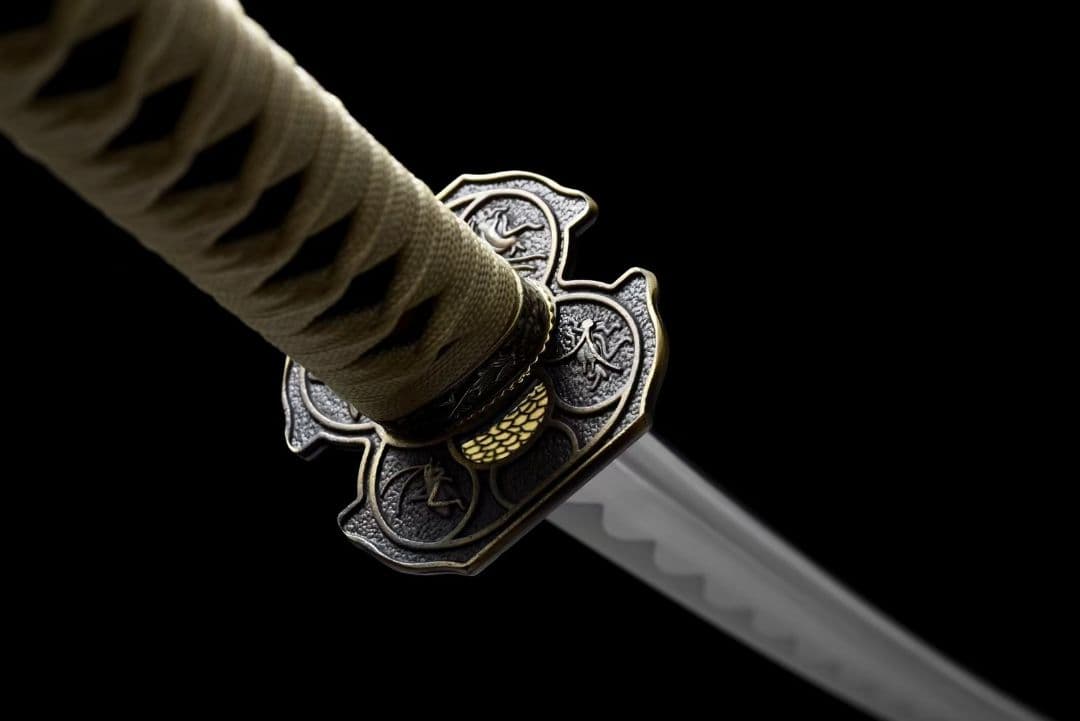 【川野武士】古兵器 刀装具 日本刀　模造刀 居合刀 武士道 鑑賞用 美術刀