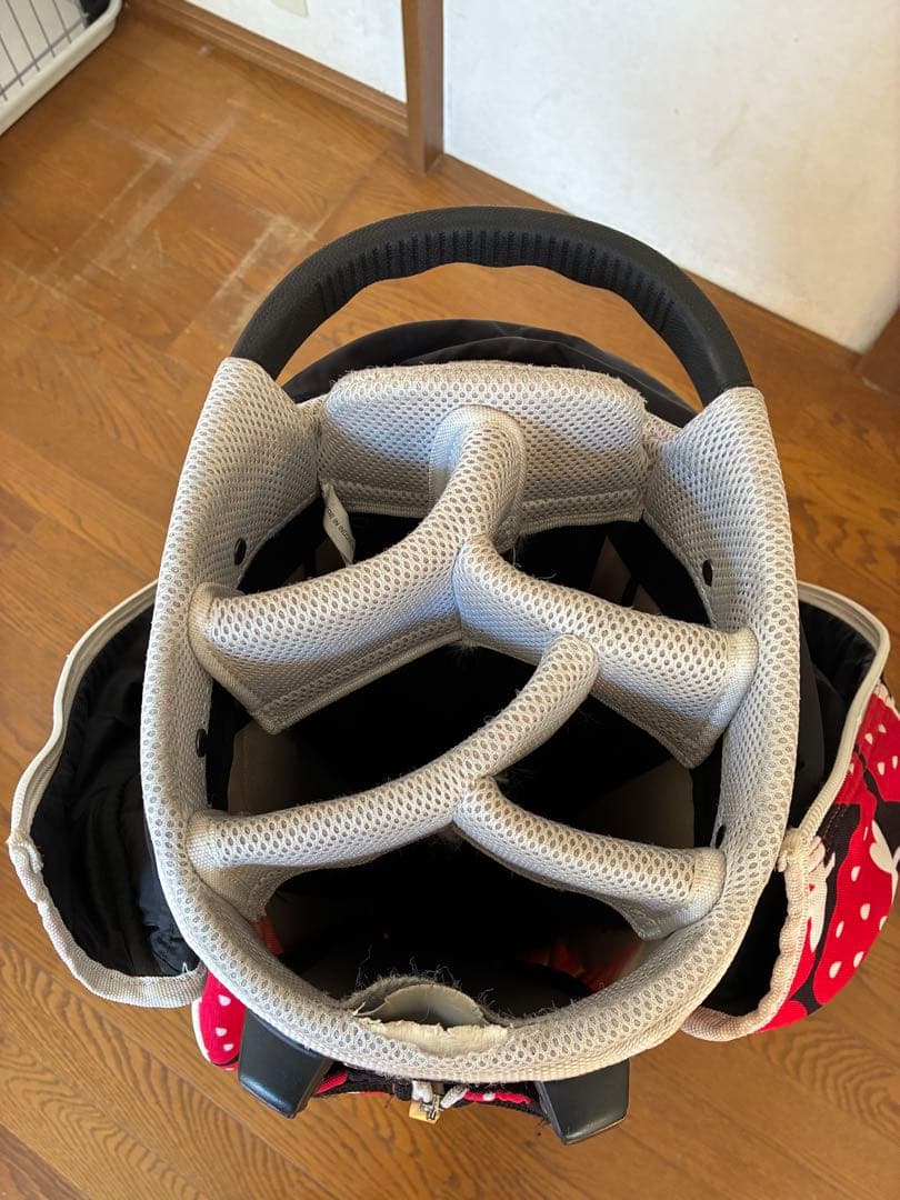 パーリーゲイツ　いちご柄 ゴルフバッグ 89 おまけ付き