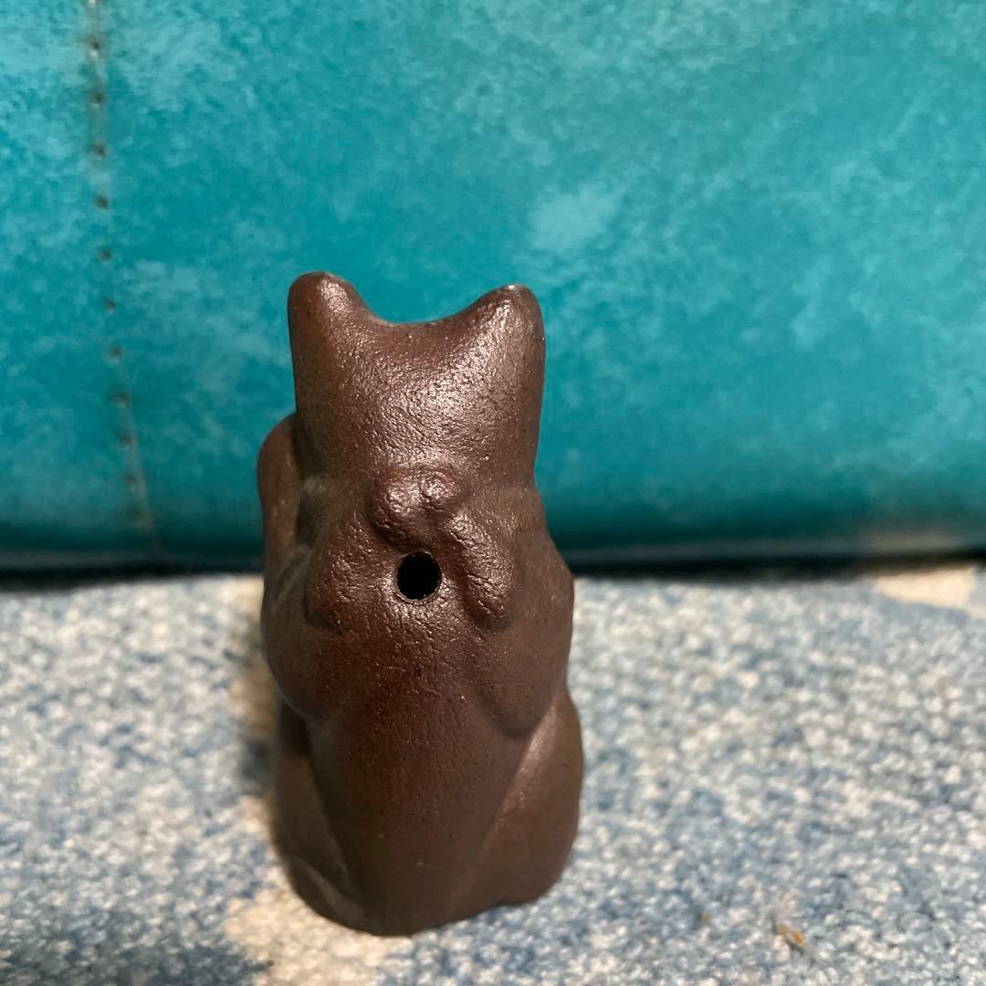 招き猫　水滴　水差し　書道