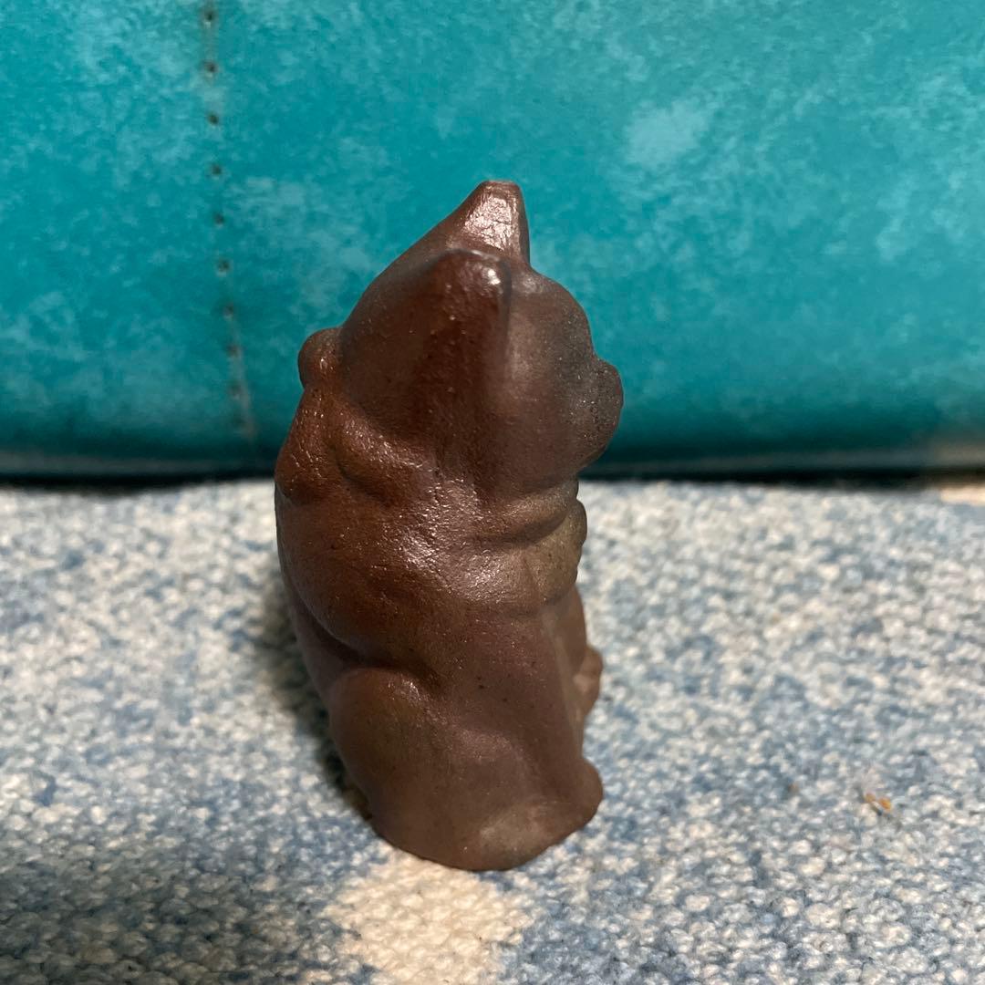 招き猫　水滴　水差し　書道