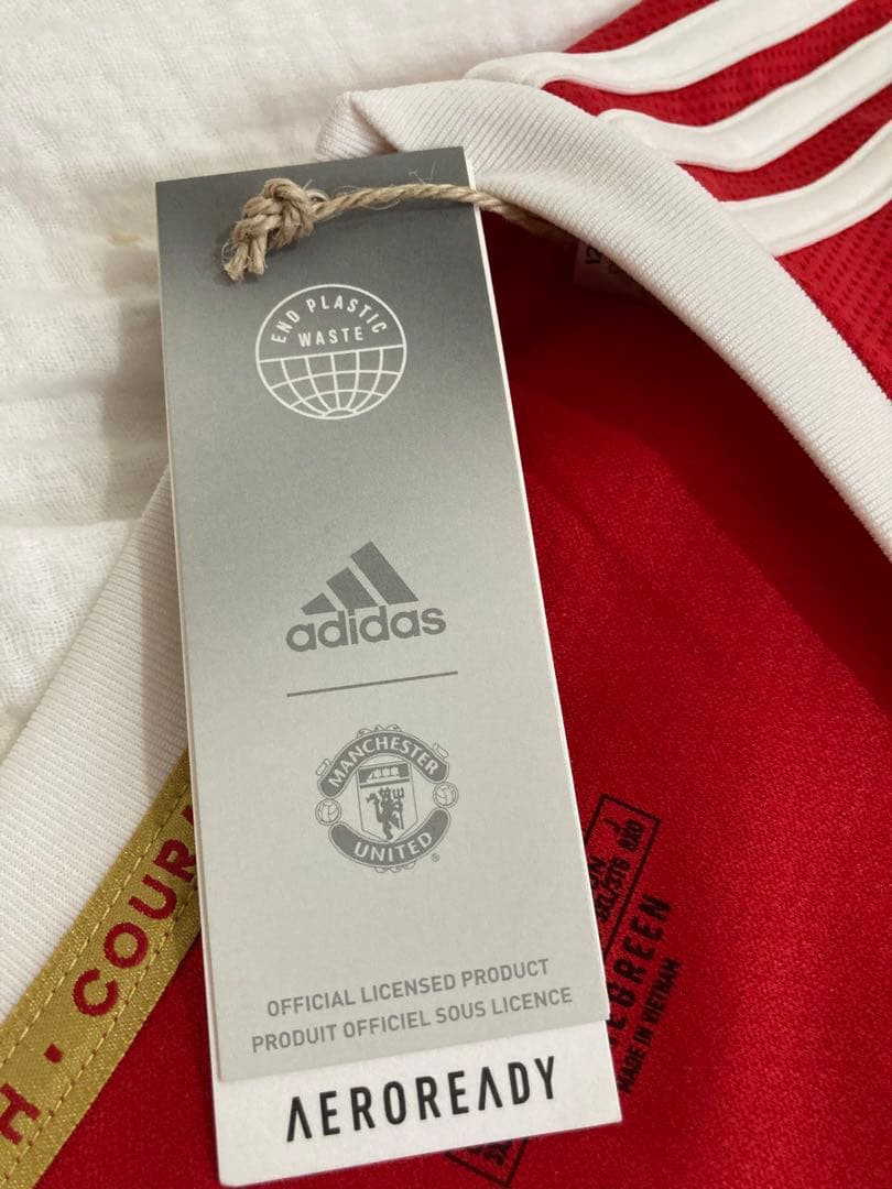 公式サイト購入　マンU 21-22 ホーム　長袖