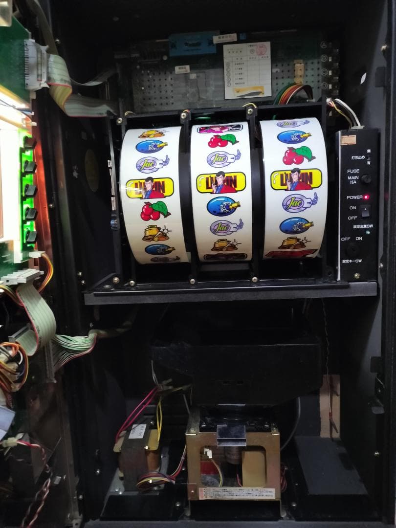 【パチスロ実機】ラスター★破壊王 橋本真也【不要機付】４号機・希少台