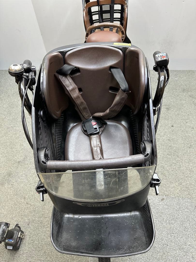 ヤマハパスKISS 3人乗り電動自転車　子供乗せシート付き　お買い得品