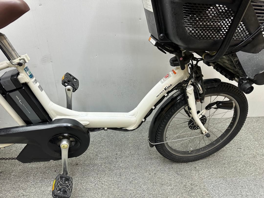 ヤマハパスKISS 3人乗り電動自転車　子供乗せシート付き　お買い得品
