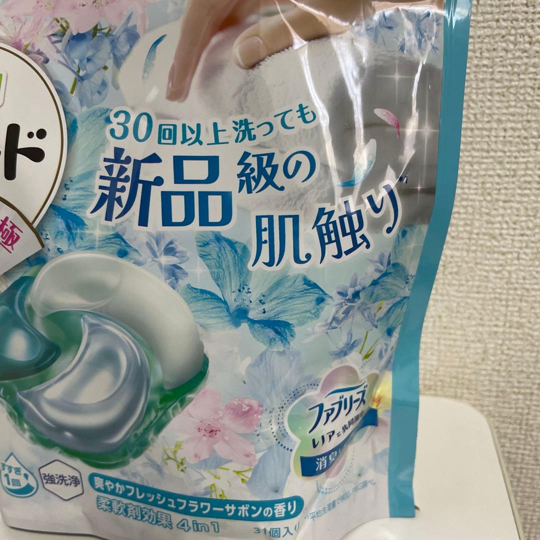 ボールド ジェルボール フレッシュフラワーサボンの香り　P&G 31個　15袋