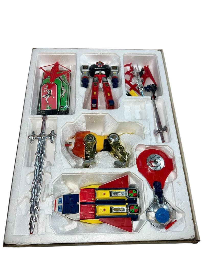 ポピー　世界の超合金 未来合体 ダルタニアス 未来ロボ ダルタニアス　当時物