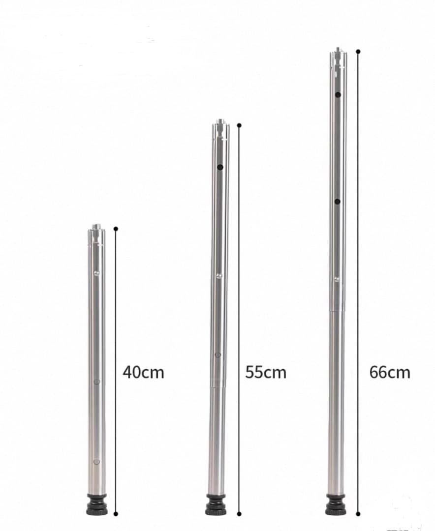 スノーピークIGT用3way 400・ 550・660 伸縮調整脚