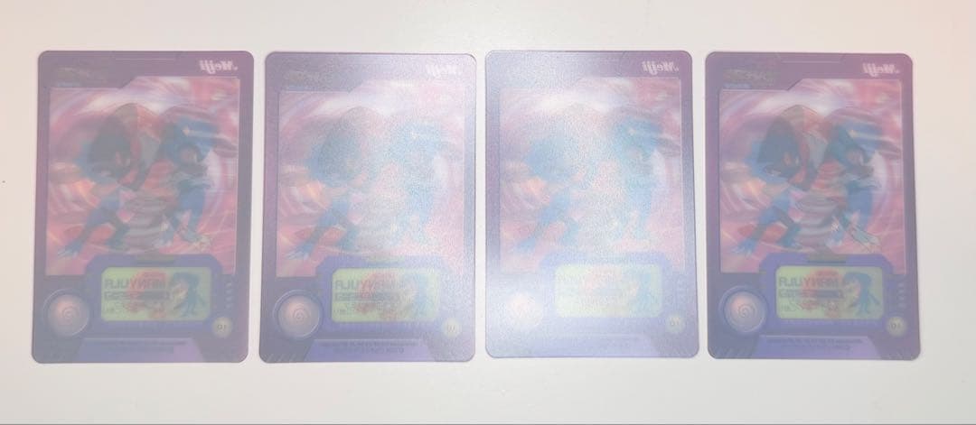 【劇場版ポケモンミュウと波動の勇者ルカリオ】meiji 3Dカード 12枚セット