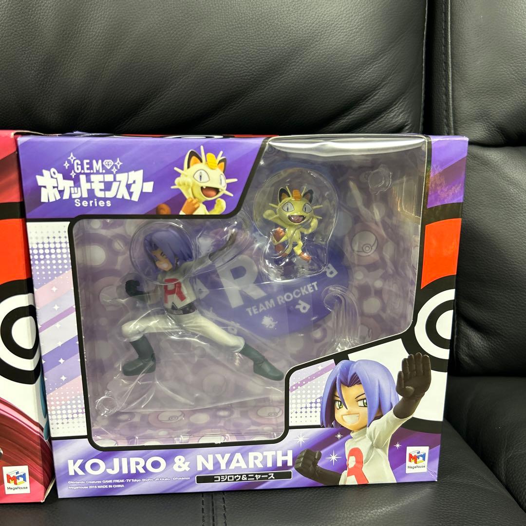 未開封 ポケモン フィギュア G.E.M ムサシ コジロウ ニャース ロケット団