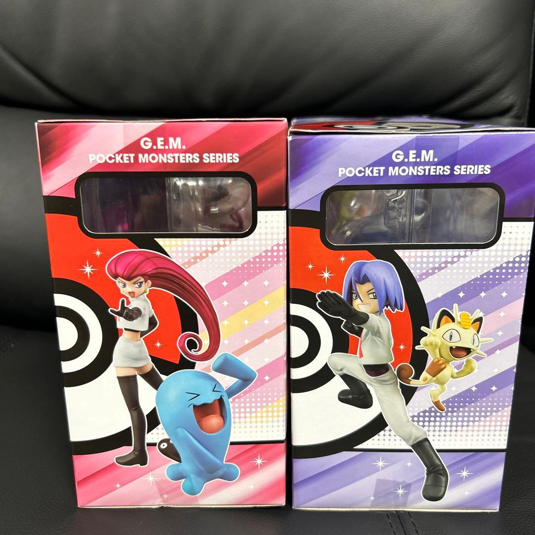 未開封 ポケモン フィギュア G.E.M ムサシ コジロウ ニャース ロケット団