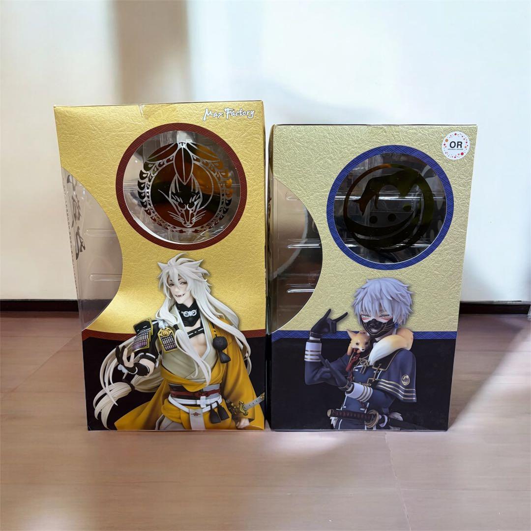 刀剣乱舞 小狐丸 鳴狐 1/8フィギュア Max Factory 2体セット