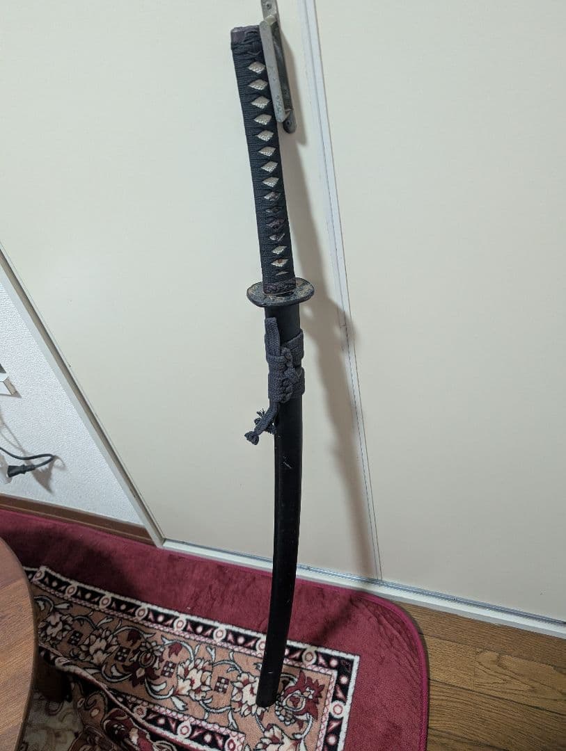 波紋模様の反り刀