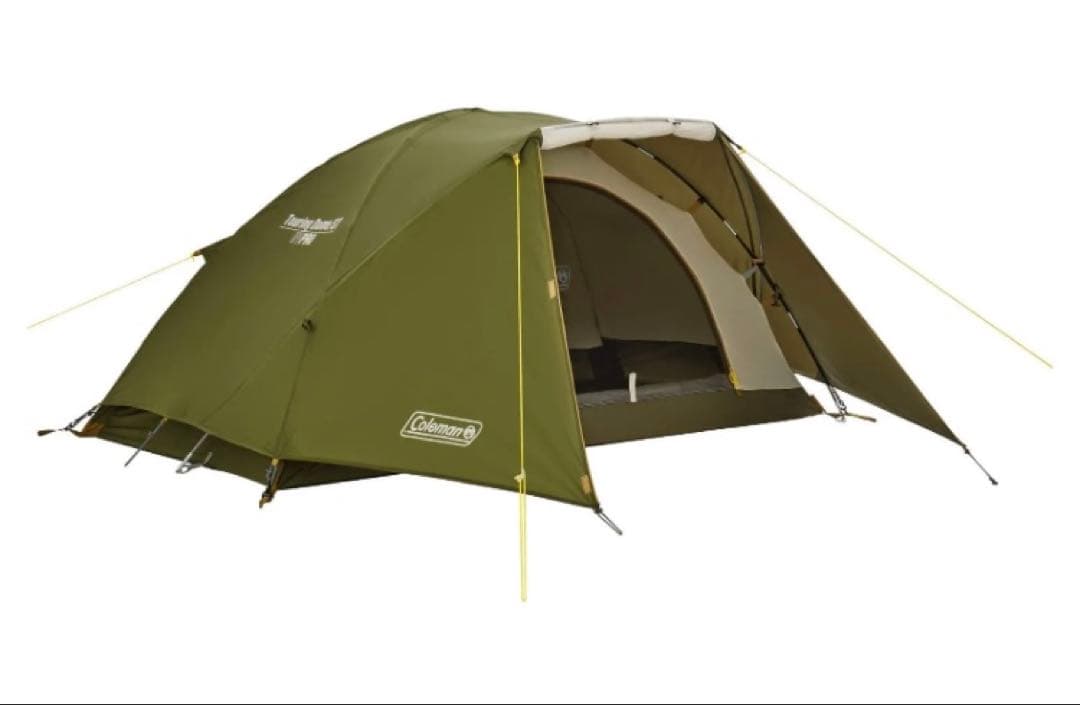 コールマン ツーリングドーム/ST シュラフ&エアマットの3点セット　2回使用