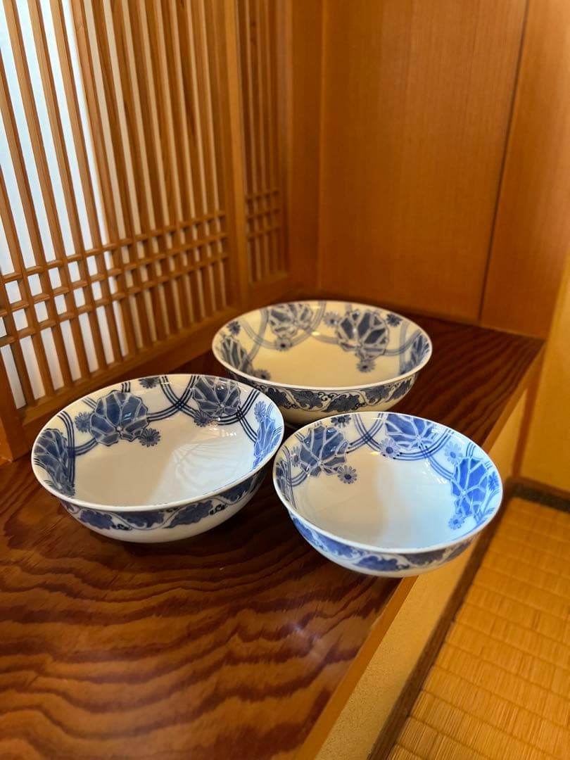 蔵出し　三つ丼　鉢　サラダボウル