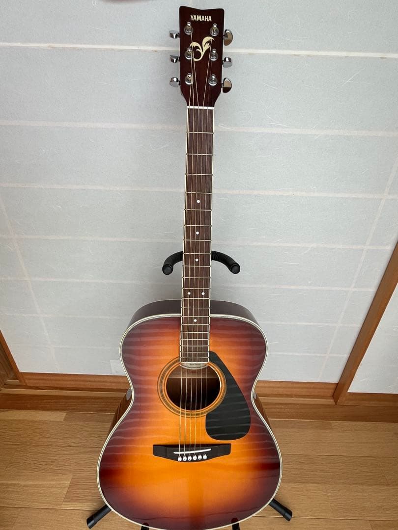 YAMAHA FS-325TBS アコースティックギター 純正ソフトケース付き
