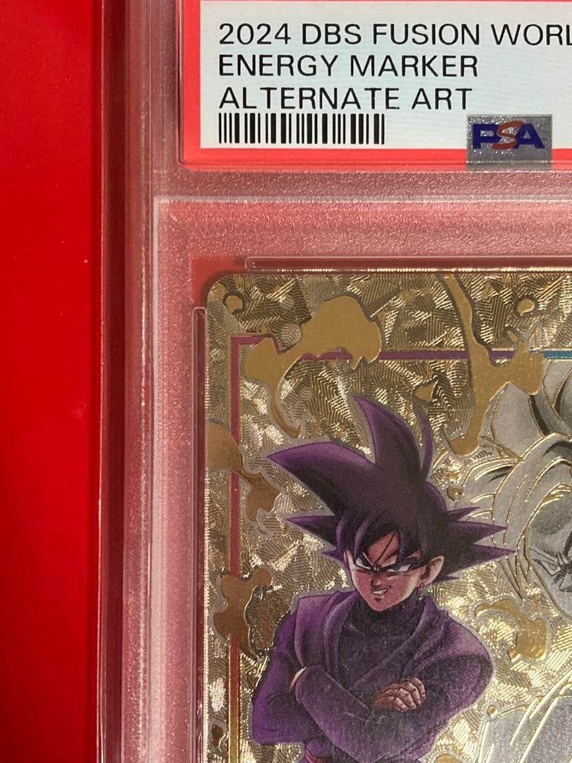 英語版　PSA10 ドラゴンボール エナジーマーカー 悟空ブラック E01-07