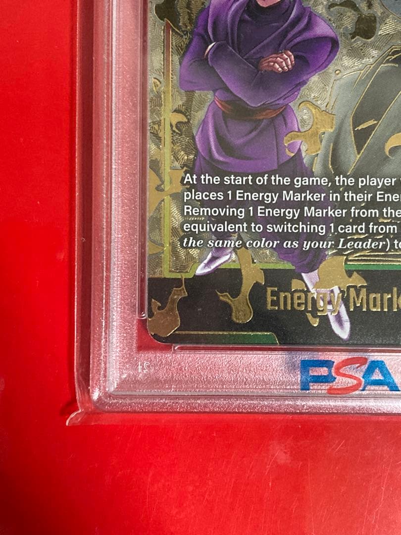 英語版　PSA10 ドラゴンボール エナジーマーカー 悟空ブラック E01-07