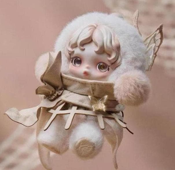 上海限定 SKULLPANDA 围与困 スカルパンダ ぬいぐるみペンダント