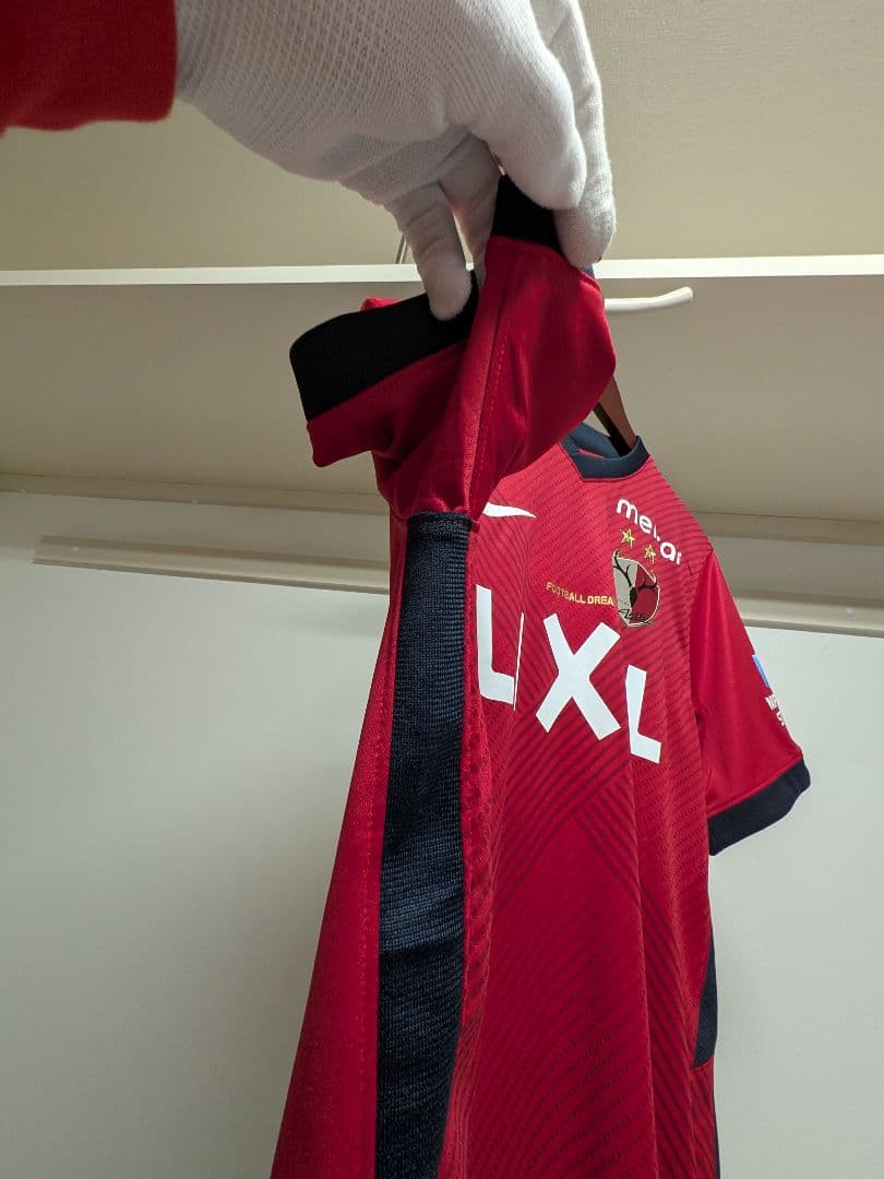 ジ*ヌ様 【鹿島アントラーズ】神様ジーコ　30周年記念ユニフォーム　XL