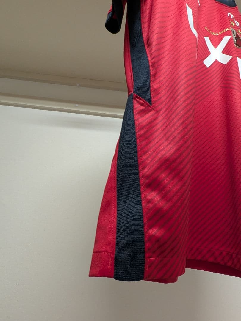 ジ*ヌ様 【鹿島アントラーズ】神様ジーコ　30周年記念ユニフォーム　XL