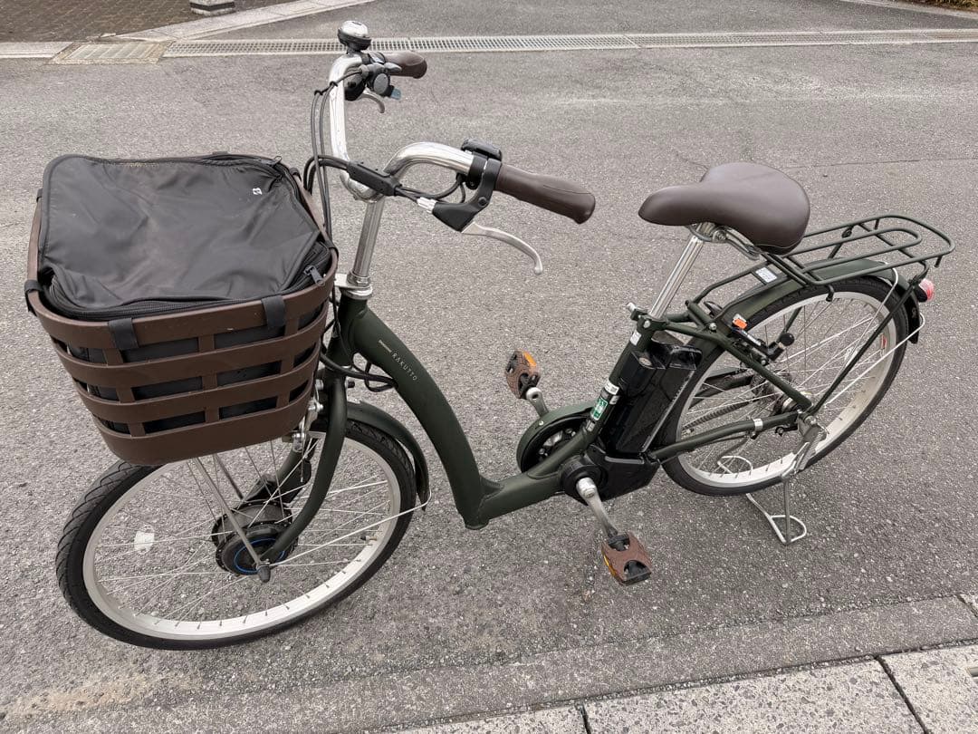 美品ブリヂストン　2021 ラクット24 RK4B41 電動自転車　24インチ
