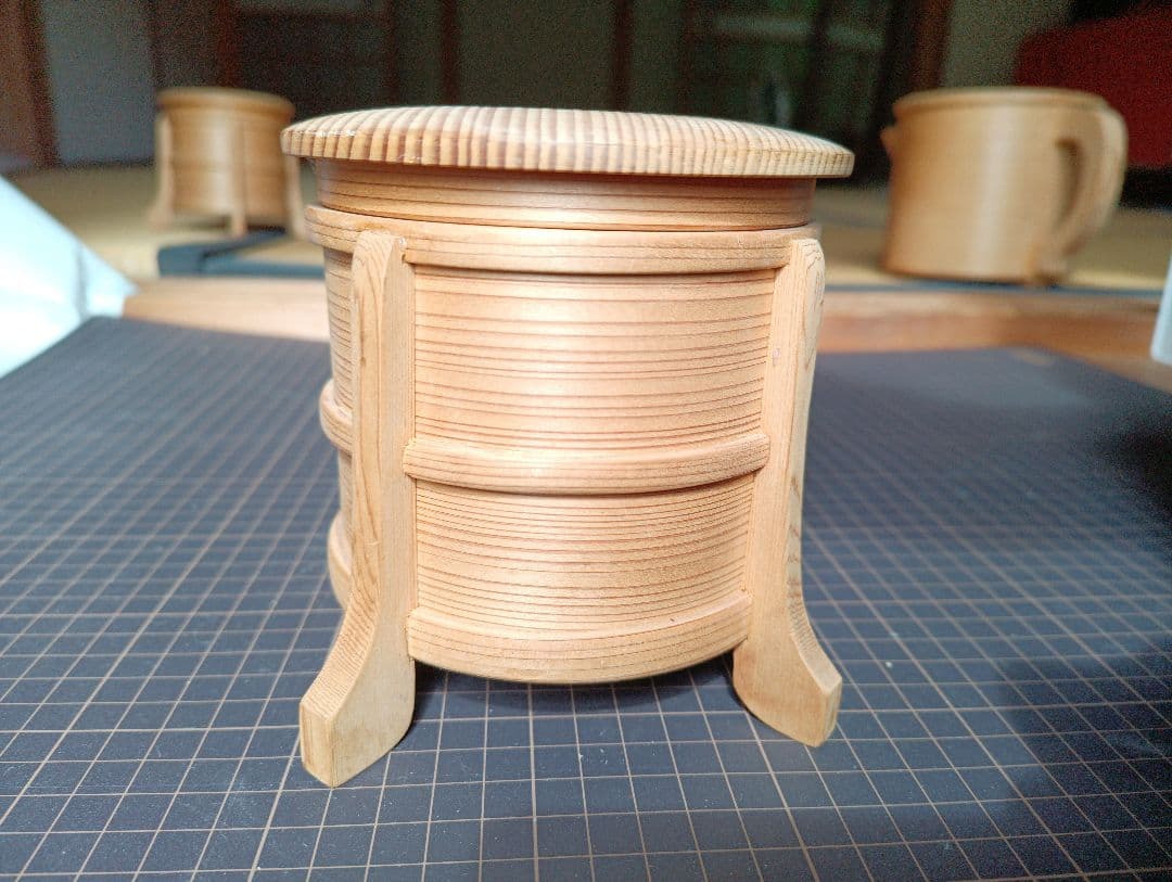 柴田慶信商店 おひつ　曲げわっぱ　①