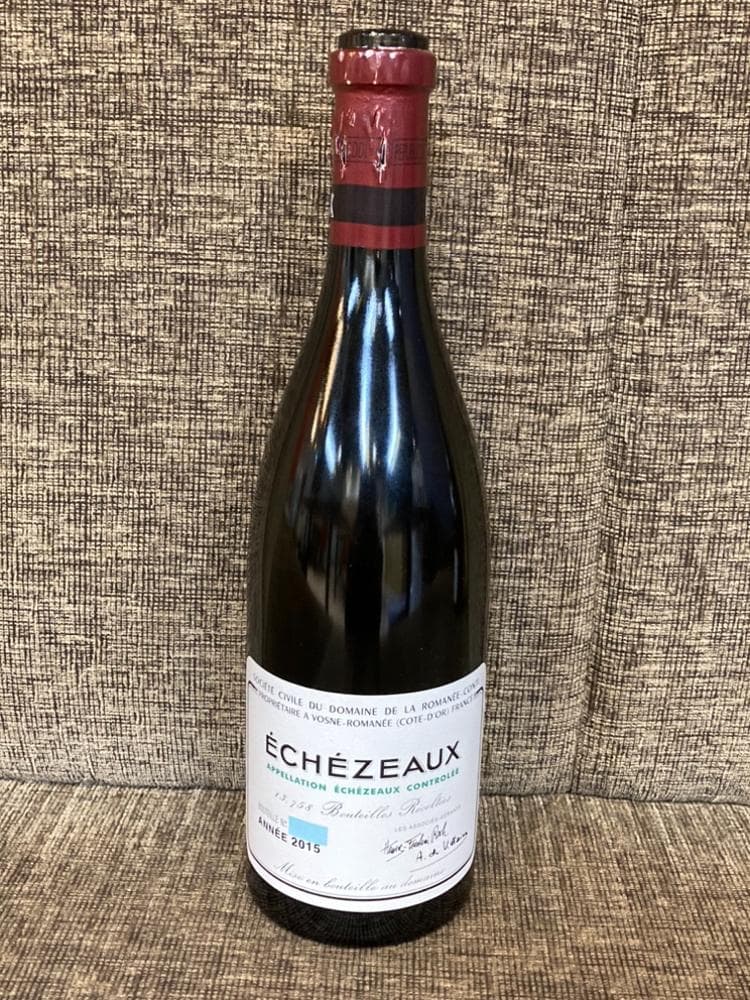 ÉCHEZEAUX 2015　※空き瓶